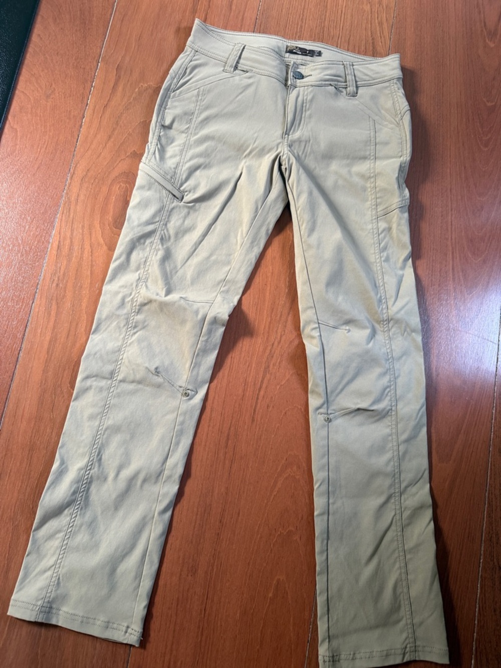 Prana Cargo Pants in Khaki Tan